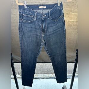 Levi's Dark Blue Slim Women's Jeans